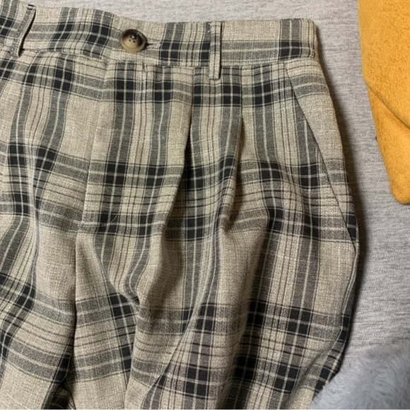 grey and navy blue plaid pants - Picture 1 of 2